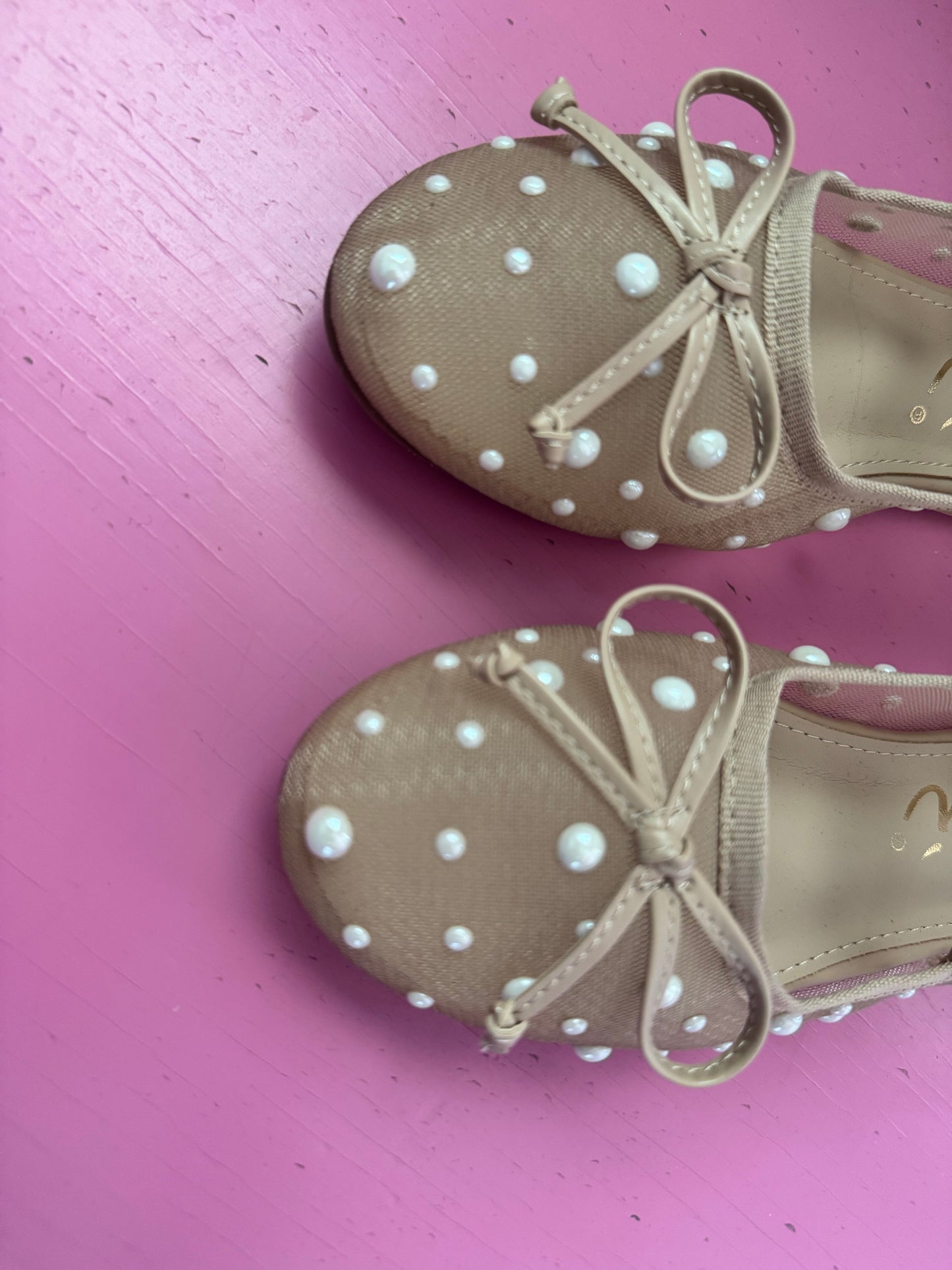 Pearl Embellished Mary Jane Shoe
