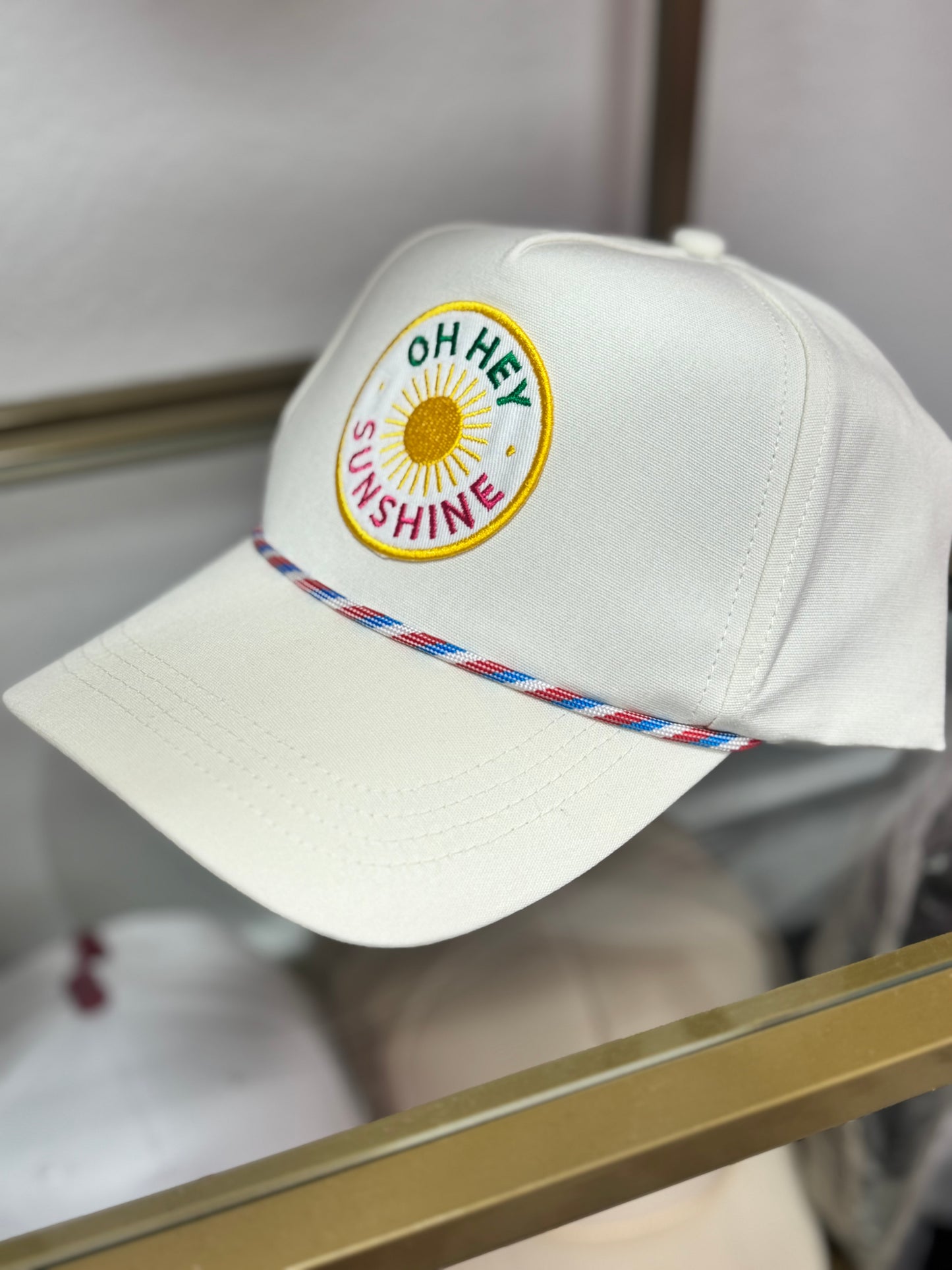 Oh Hey Sunshine Rope Hat