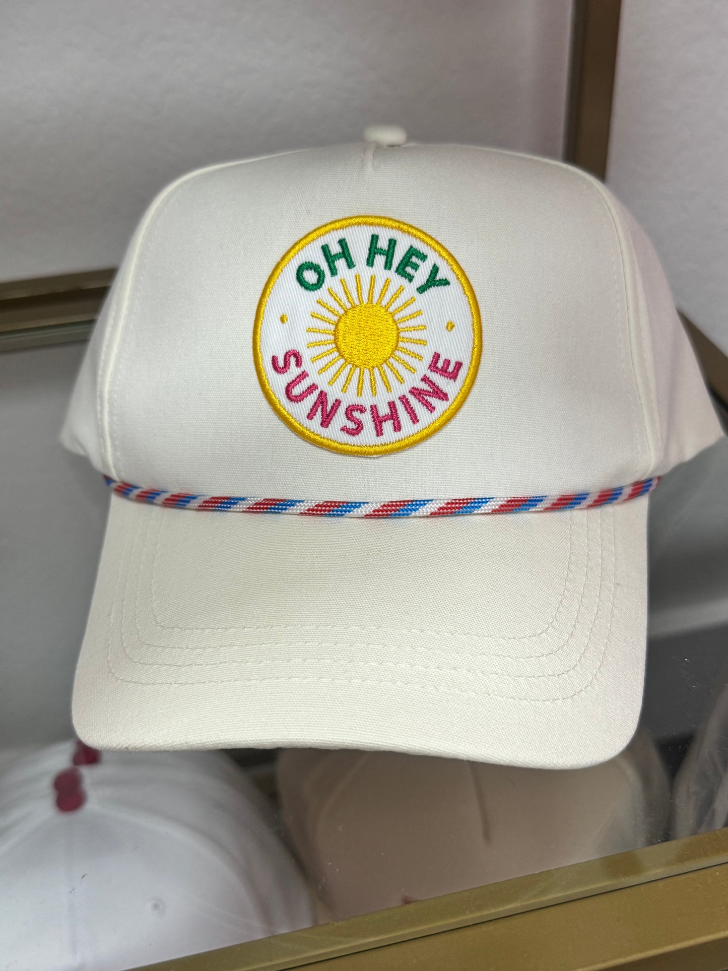 Oh Hey Sunshine Rope Hat
