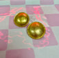 Luxe Antique Circle Stud Earrings