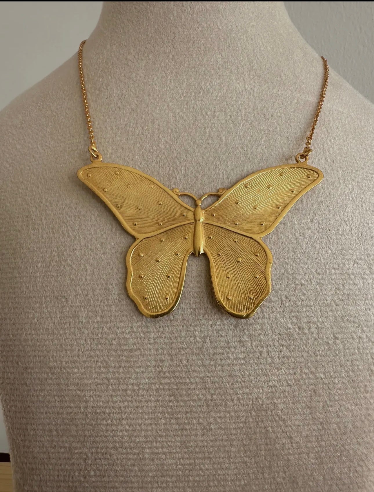 Handmade Butterfly Necklace