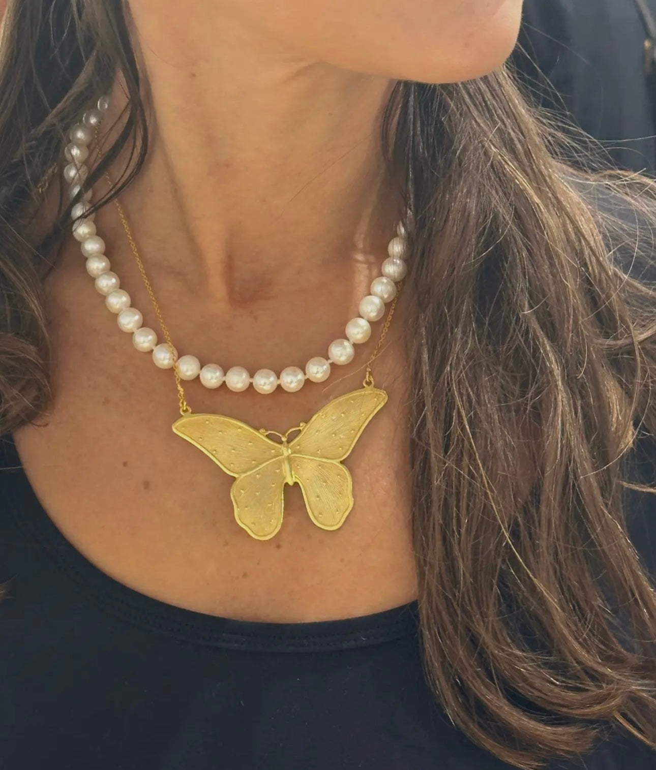 Handmade Butterfly Necklace