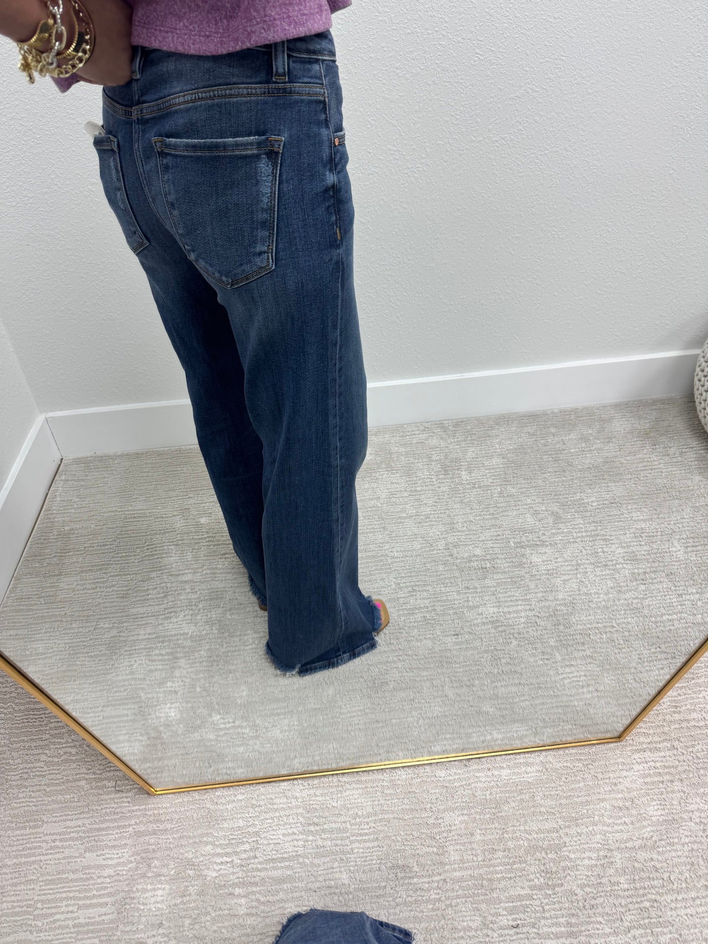 Risen Mid Rise Wide Leg Jean FS