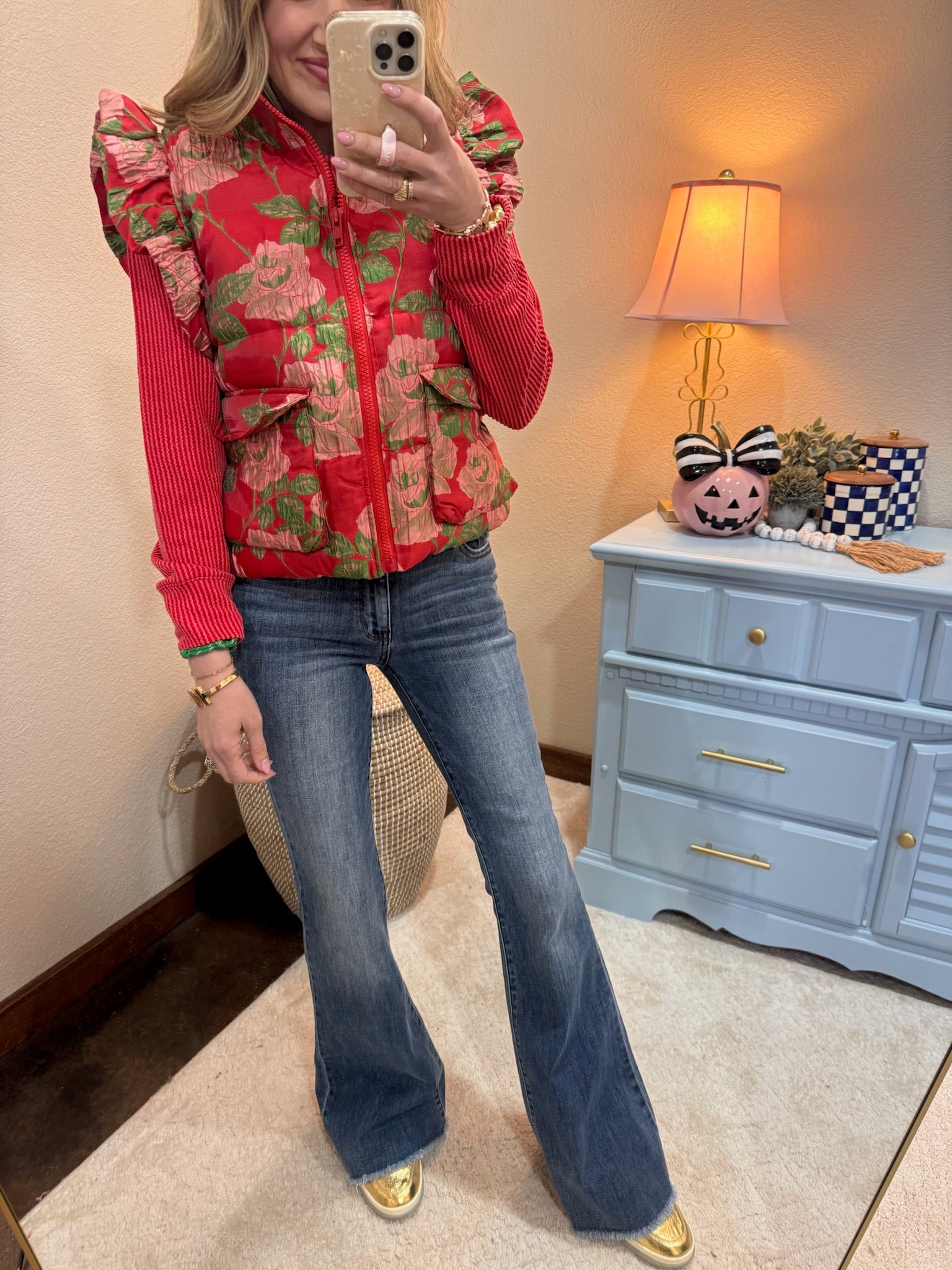 Judy Blue Vintage Wash Flare Jeans