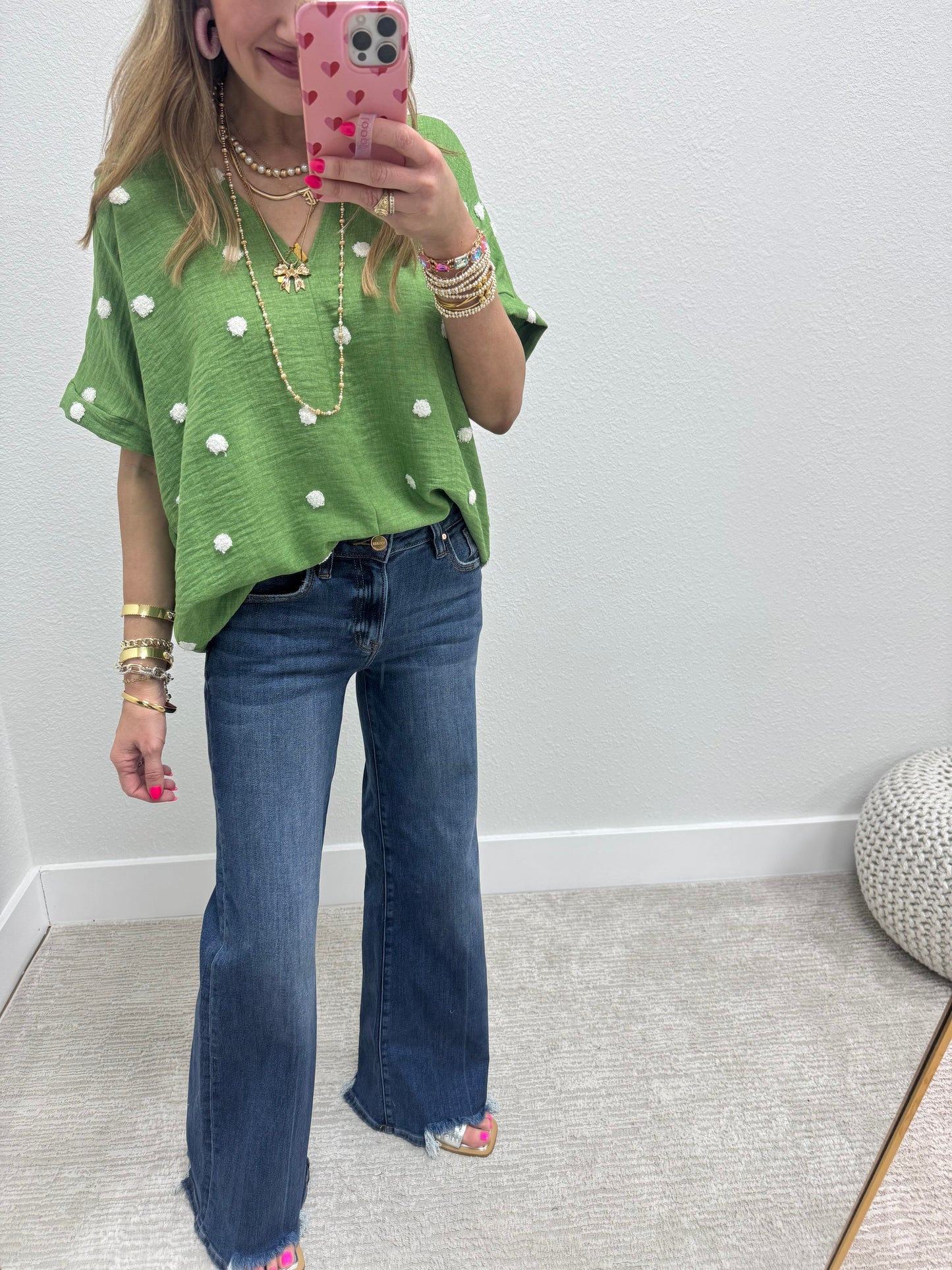 Risen Mid Rise Wide Leg Jean FS