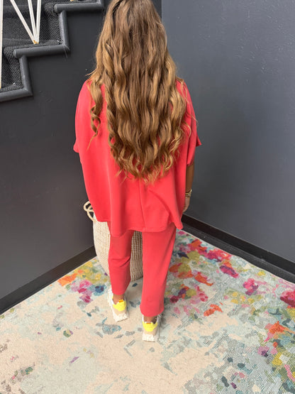 Brick Two Piece Pant Set