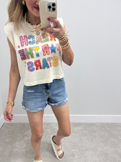 Reach For The Stars Muscle Tee