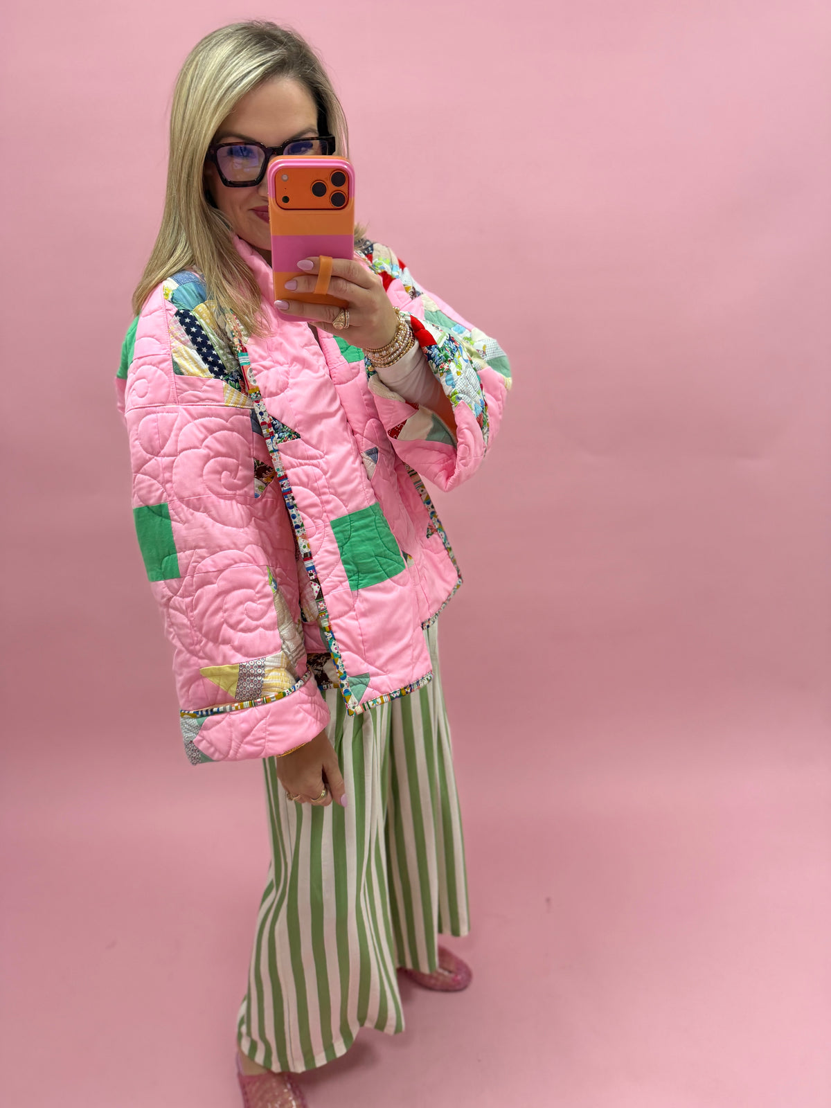 Handmade Quilted Jacket  #223