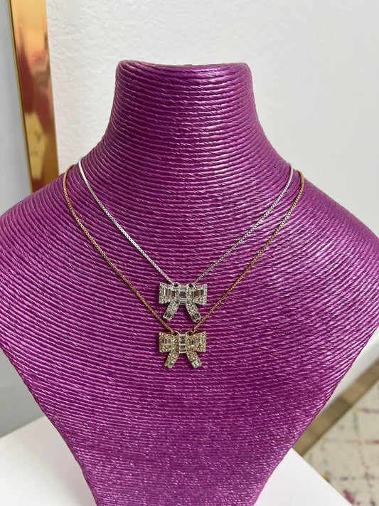 Bow Necklaces (multiple styles!) FS