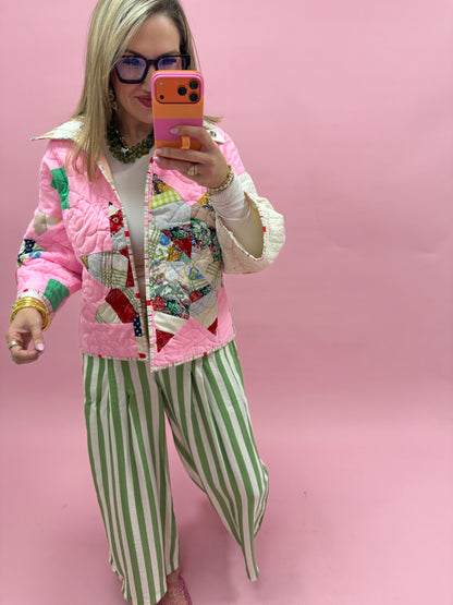 Handmade Quilted Jacket #75