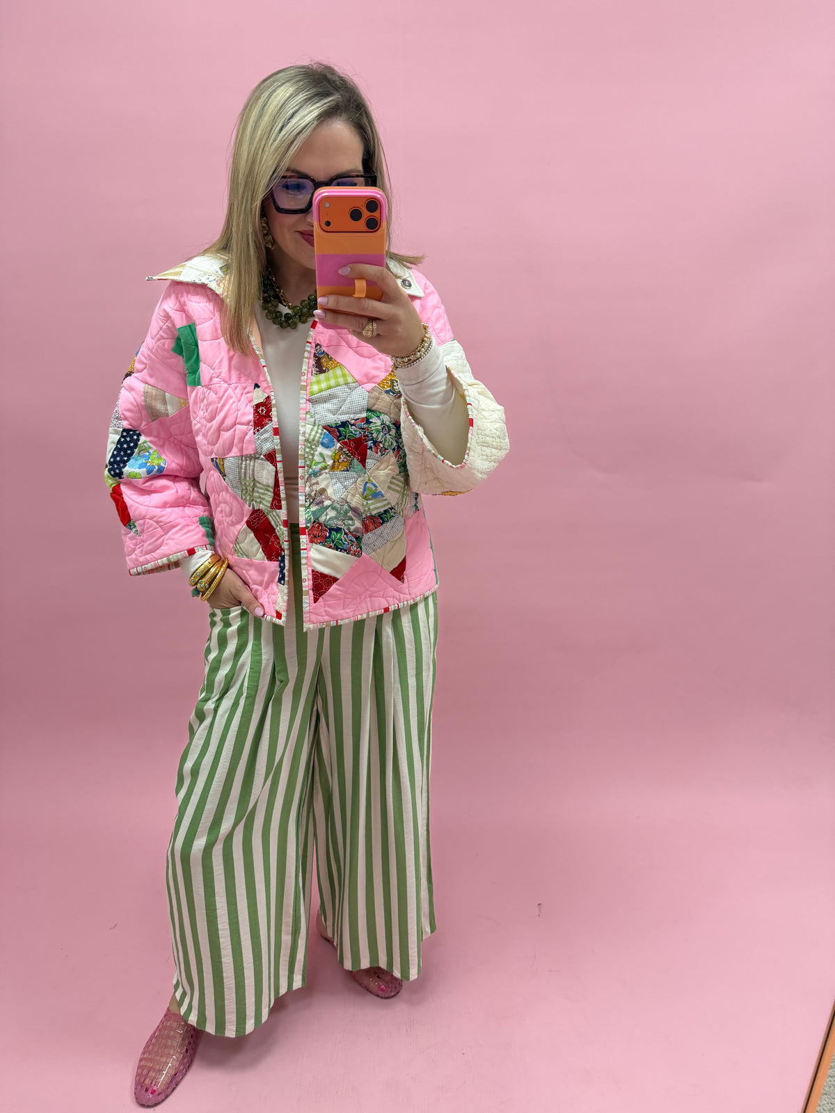 Handmade Quilted Jacket #75