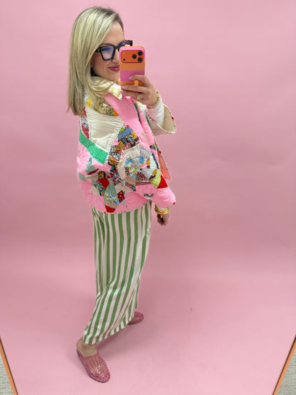 Handmade Quilted Jacket #75