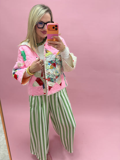 Handmade Quilted Jacket #75