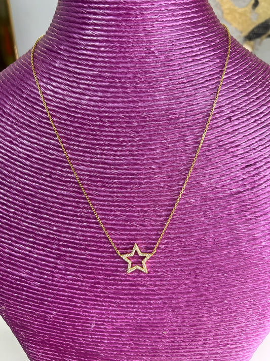 Dainty Star CZ Luxe Necklace