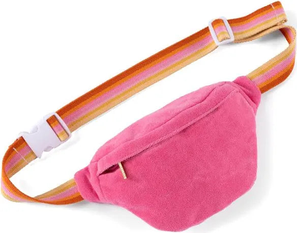 Pink French Terry Bum Bag