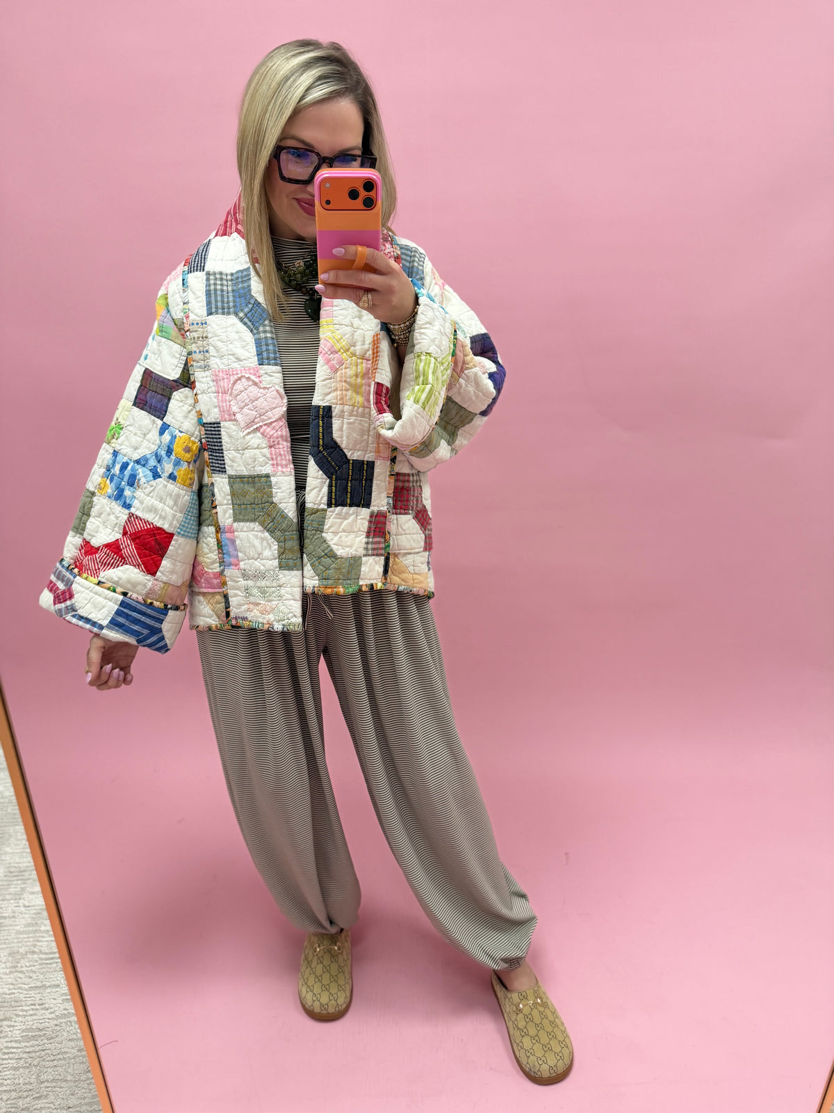 Handmade Quilted Jacket  #366
