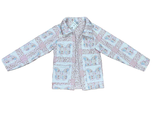 Ida Mae Butterfly Patchwork Pastel Quilted Jacket