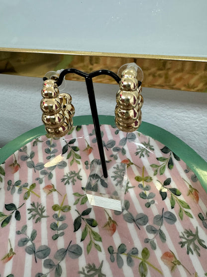 Shrimp Style Earrings (Silver and Gold)