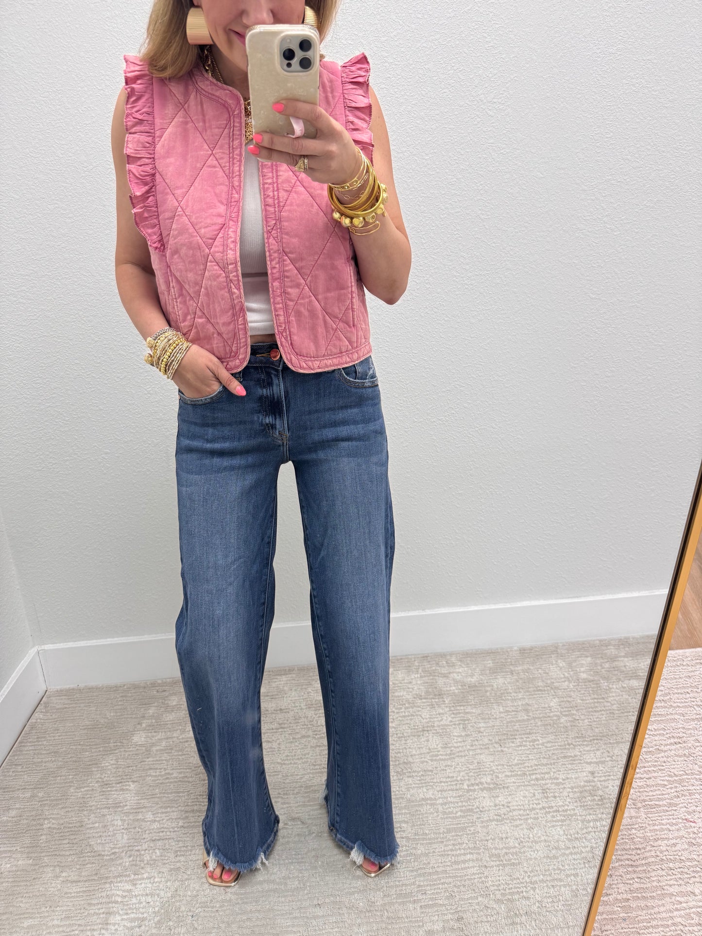 Risen Mid Rise Wide Leg Jean FS