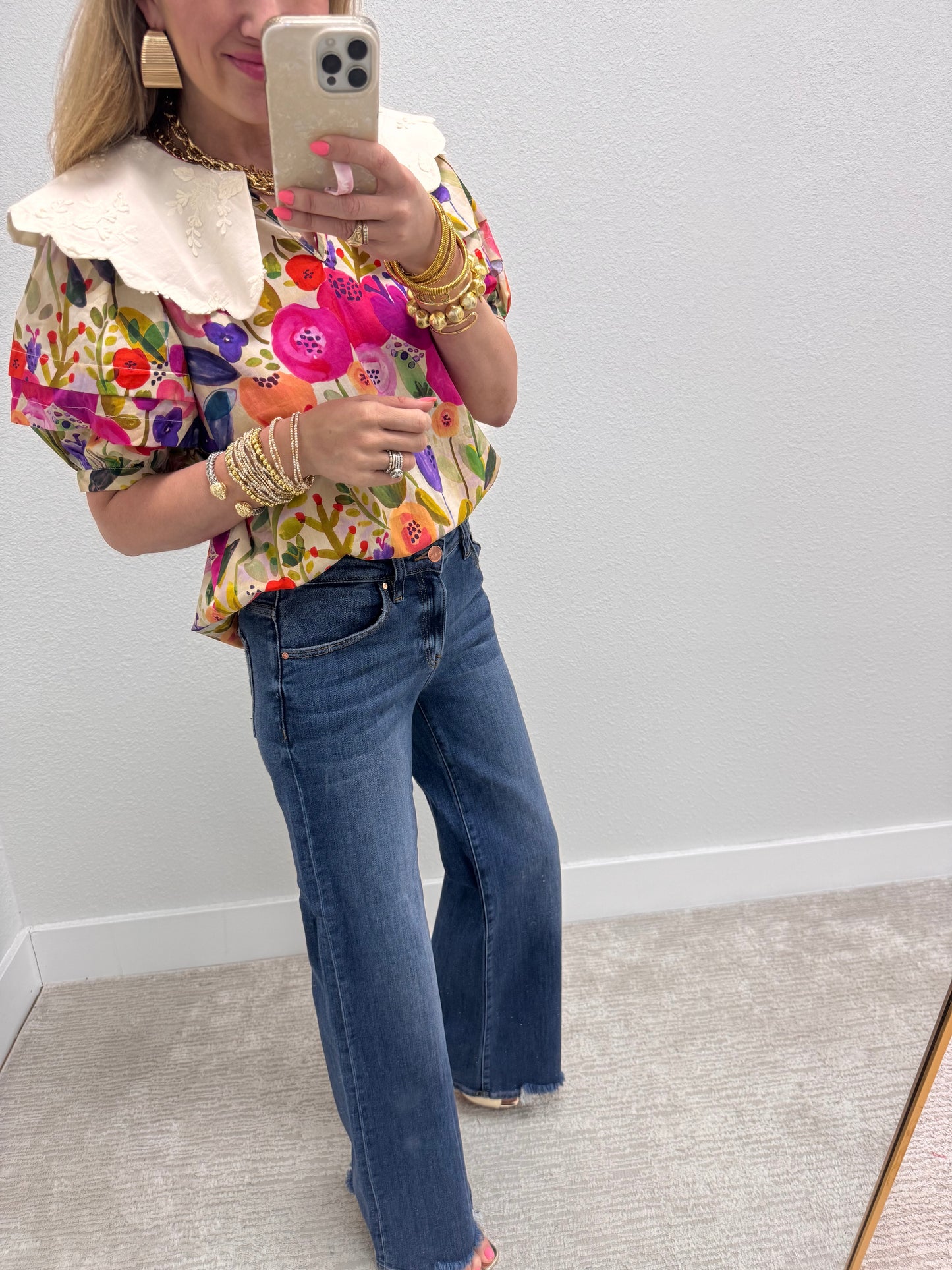Risen Mid Rise Wide Leg Jean FS