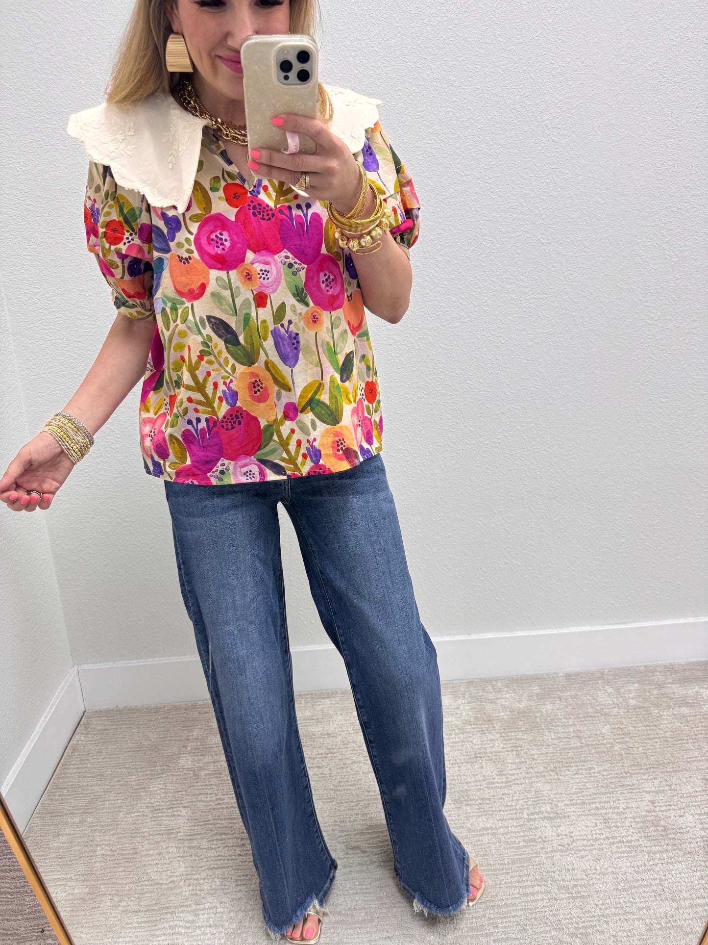 Risen Mid Rise Wide Leg Jean FS
