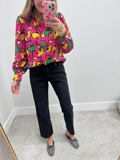Mid Rise Straight Jeans FS