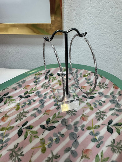 Large Dipped Hoops (Silver and Gold)