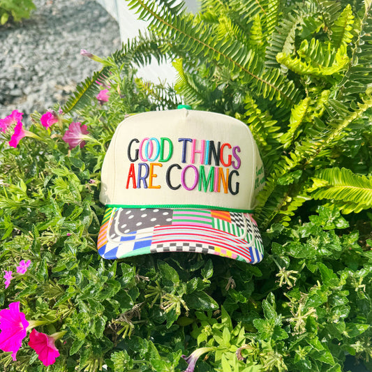 Good Things Are Coming Cap