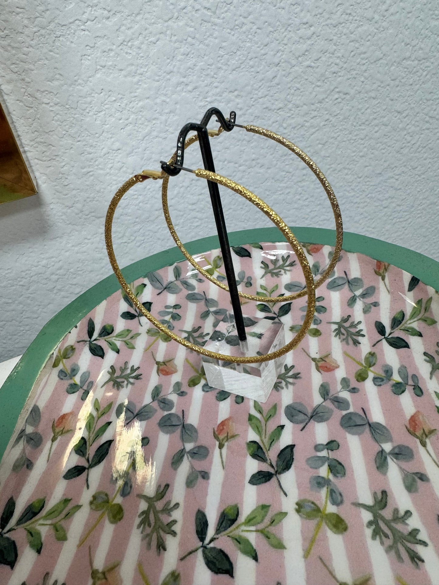 Large Dipped Hoops (Silver and Gold)