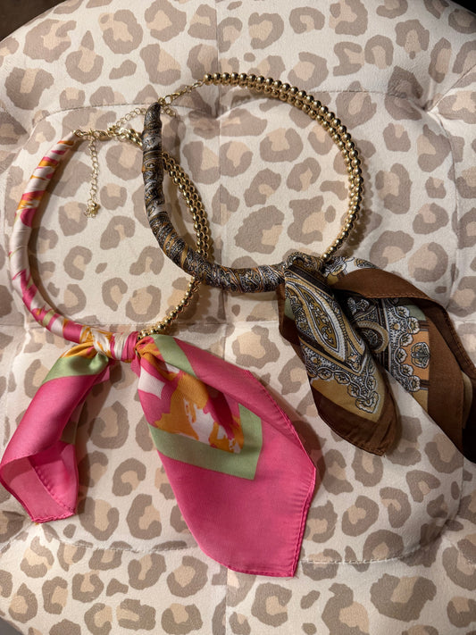 Scarf Style Necklace (2 colors)