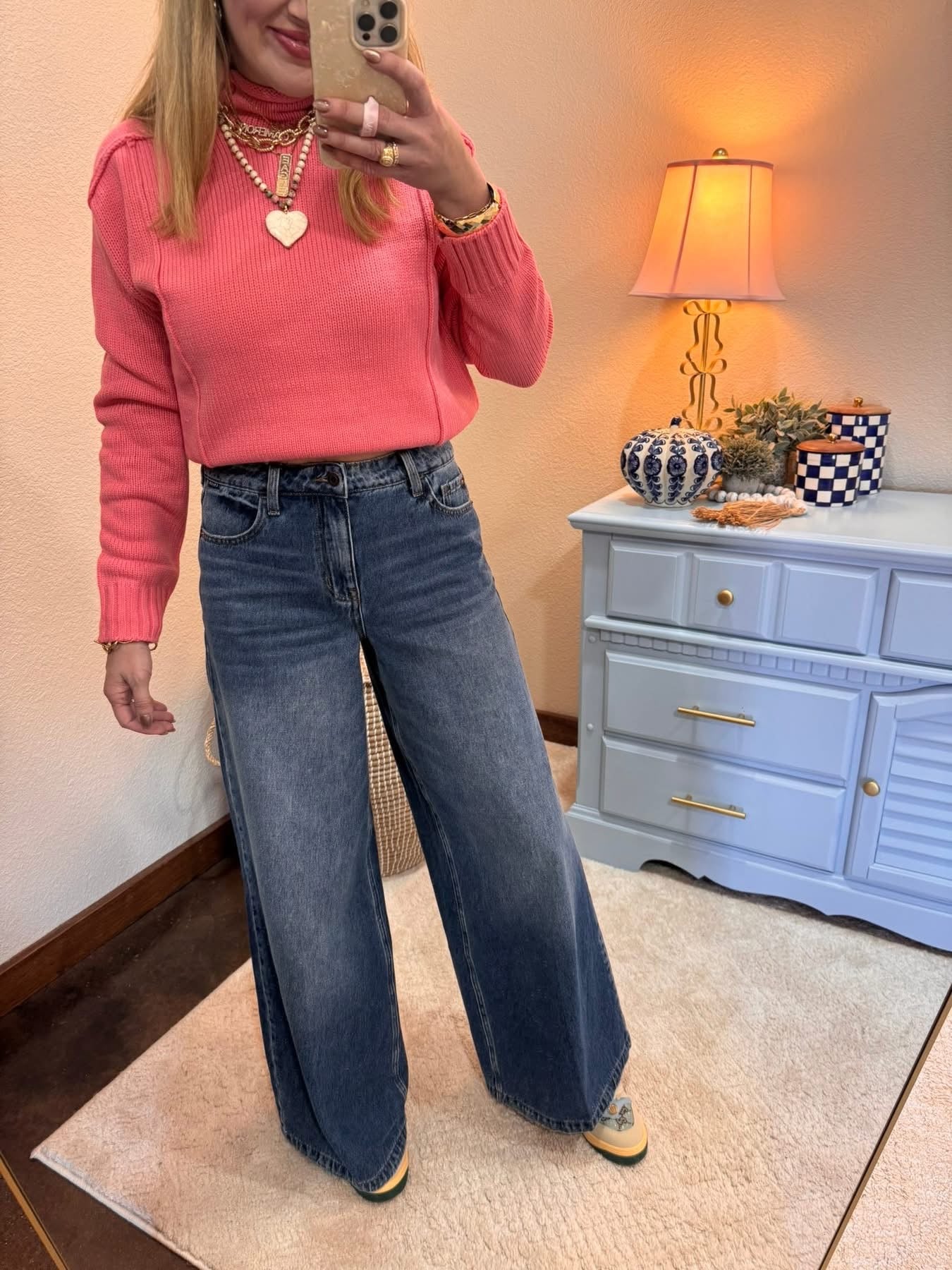 Cello High Rise Super Wide Leg Jean