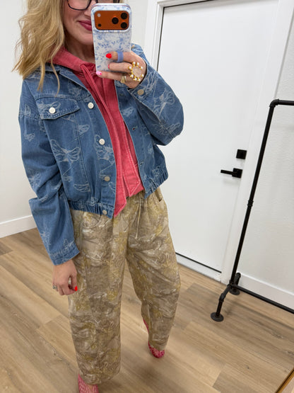 Denim Butterfly Jacket