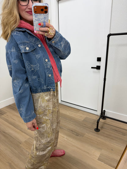 Denim Butterfly Jacket