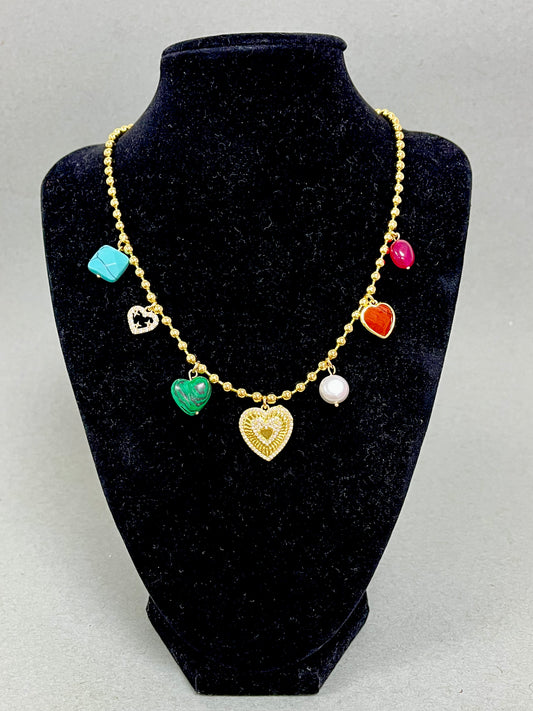 Colorful Charm Necklace