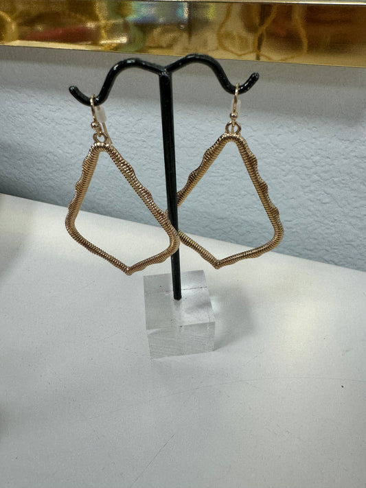 Gold Dangle Earrings FS