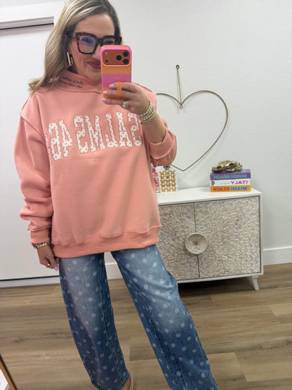 Tummy Control Polka Dot Barrel Jeans