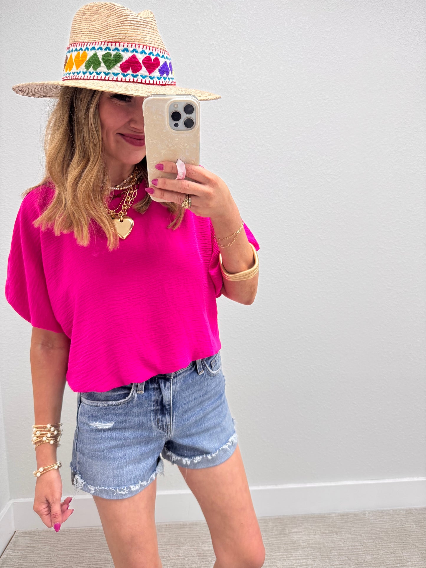 Palm Leaf Banded Hats (Multiple Styles)