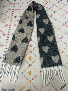 Heart Scarf (2 colors!)