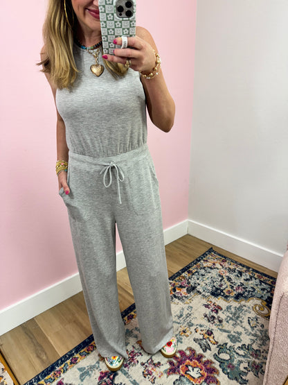 Gray Scuba Jumpsuit