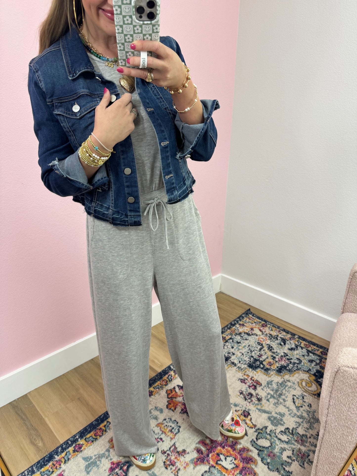 Gray Scuba Jumpsuit