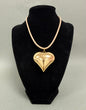 Rope Heart Necklace Adjustable