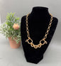 18” Thick Horsebit Necklace