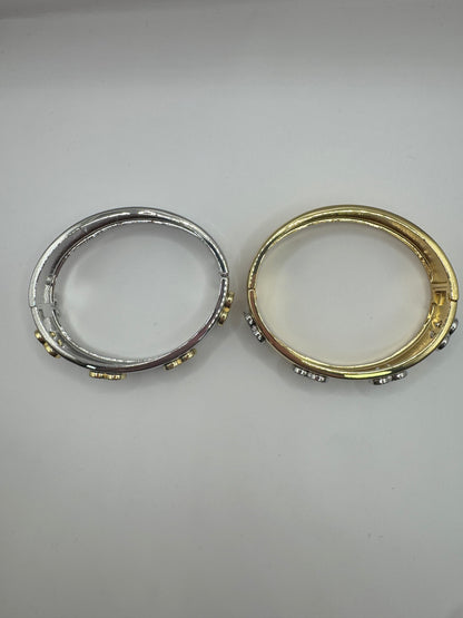 Mixed Metal Cuff Bracelet (3 styles)