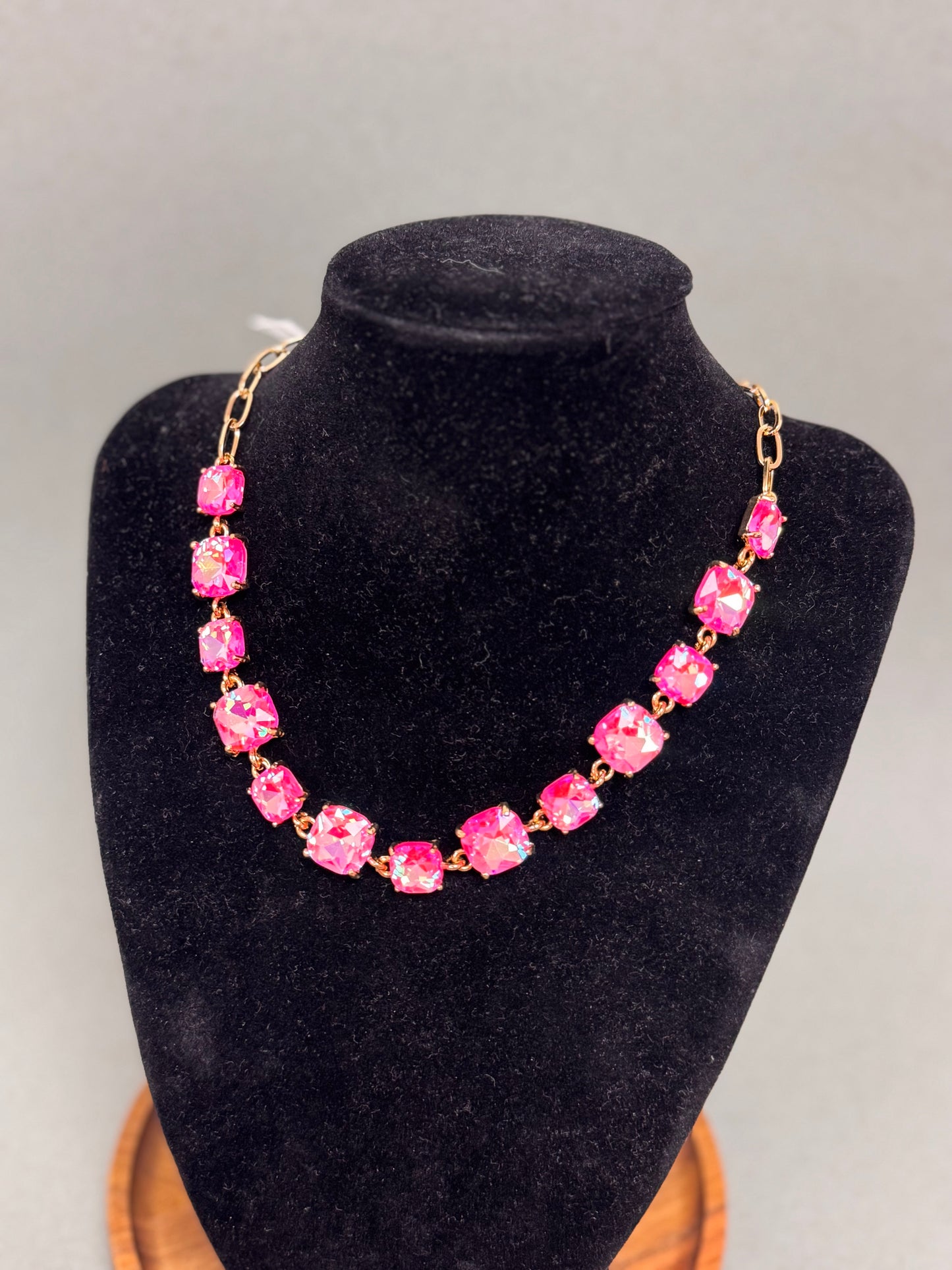 Colored Crystal Necklace (2 Colors)