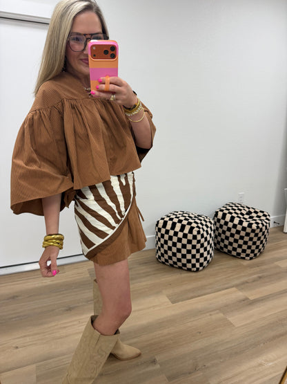 Large Zebra Print Scarf