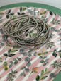 Silver Bead Bracelet Set of 10