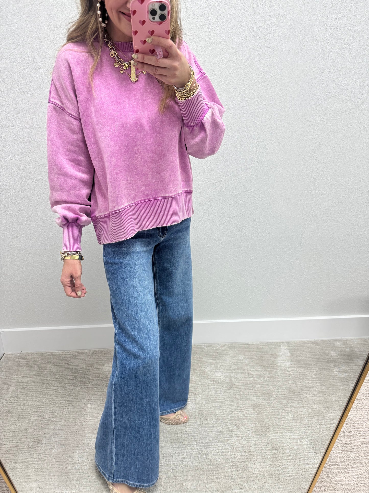 JBD Medium Wash Wide Leg Jeans