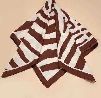Large Zebra Print Scarf