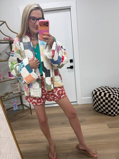 Handmade Quilted Jacket  #366