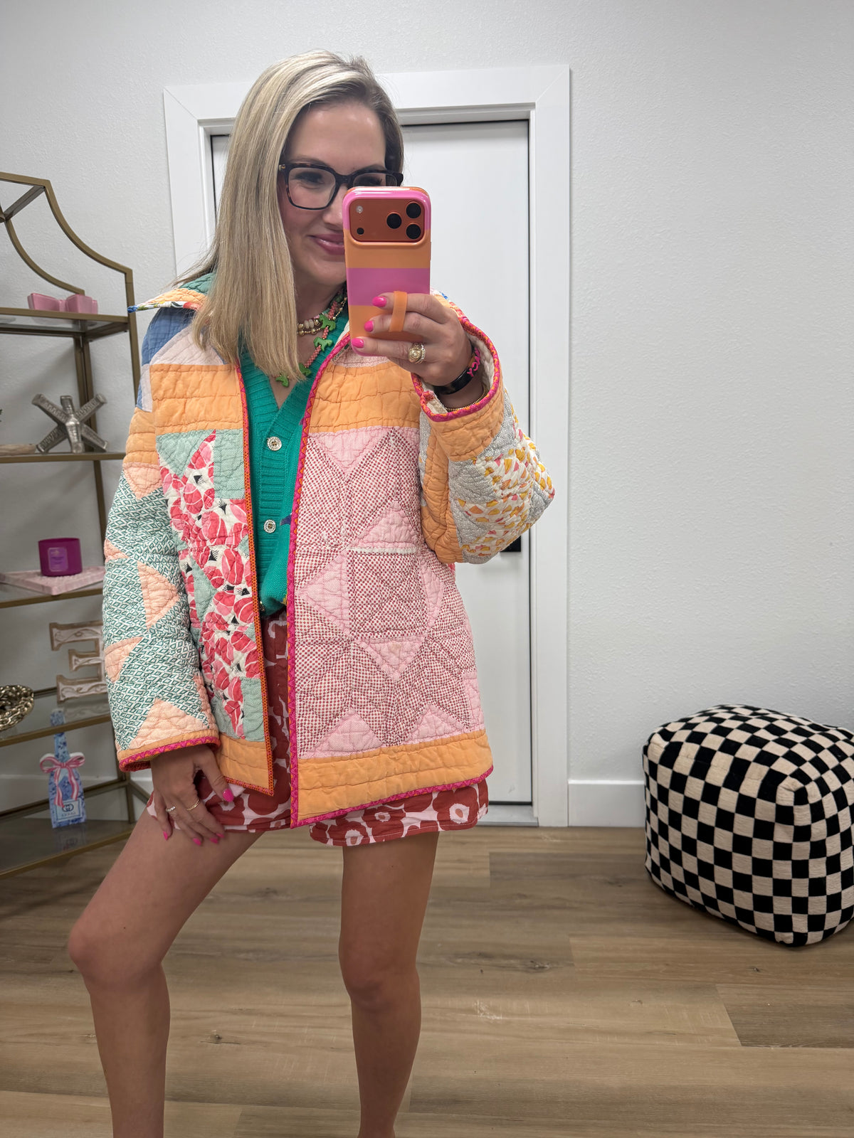 Handmade Quilted Jacket #396